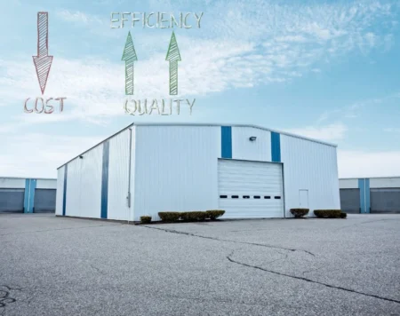 Pre Engineered Steel Building Metal Tree