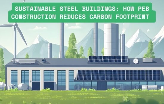 Sustainable Steel Buildings: How PEB Construction Reduces Carbon Footprint