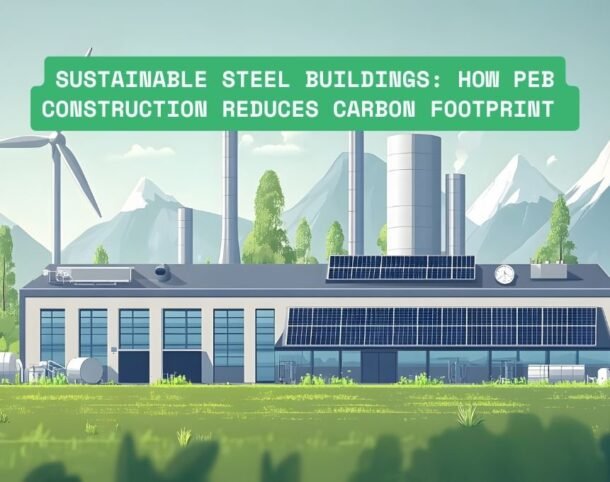 Sustainable Steel Buildings: How PEB Construction Reduces Carbon Footprint