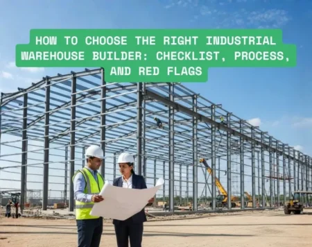 Industrial Warehouse Builder Site Inspection India