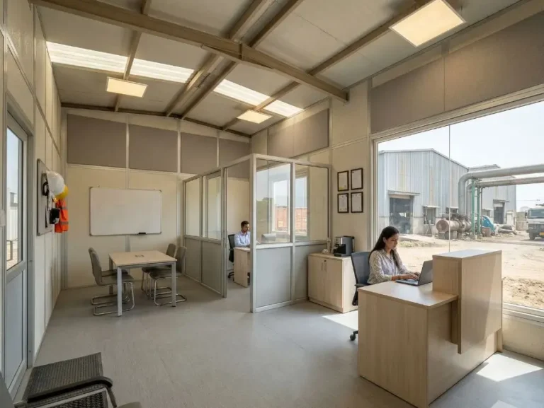 Insulated Porta Cabin Office In Bhiwadi With Puf Panels For Industrial Workspaces
