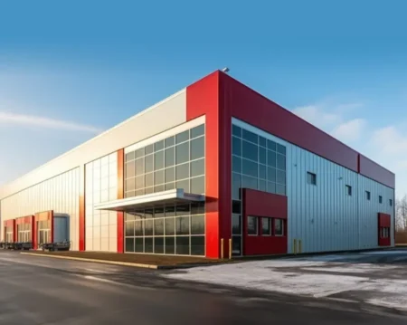 Metal Tree Commercial Building