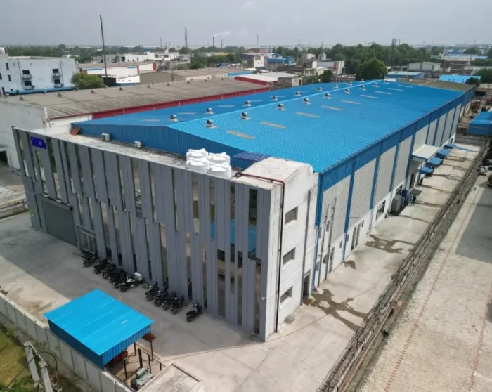 Metal Tree Factory Building