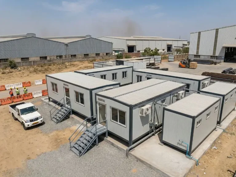 Modular Office Cabins In Bhiwadi For Factory Sites And Industrial Administration Use