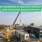 Modular Steel Building Installation At An Indian Industrial Project Site