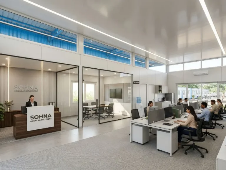 Puf Panel Modular Office In Sohna With Insulated Interior And Meeting Space