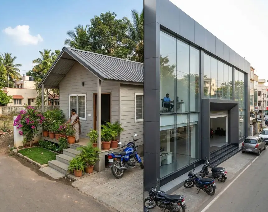 Prefab Home And Prefab Commercial Office In India Comparing Modular Construction Cost Per Sq Ft