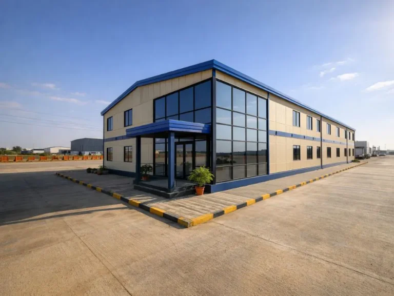 Prefabricated Office Building In Jodhpur Pali Marwar For Industrial And Logistics Sites