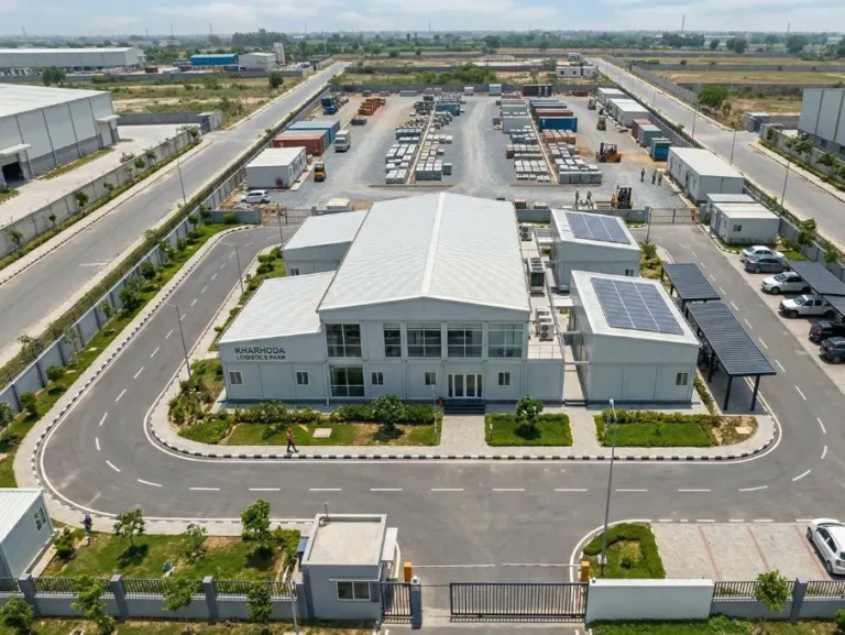 Prefabricated Office Building In Kharkhoda For Industrial And Logistics Developments