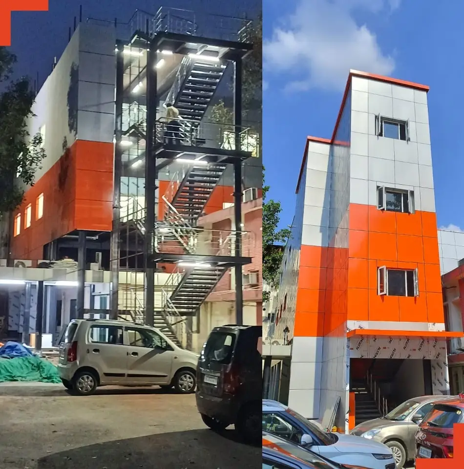 Metal Tree Peb Multi Storey Steel Building