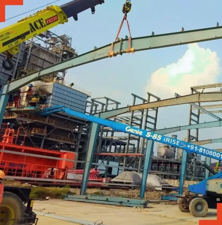 Metal Tree Pre Engineered Building Erection
