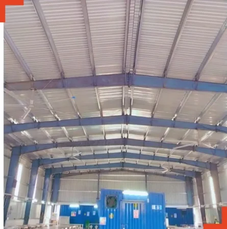 Metal Tree Pre Engineered Shed For Tata Steel