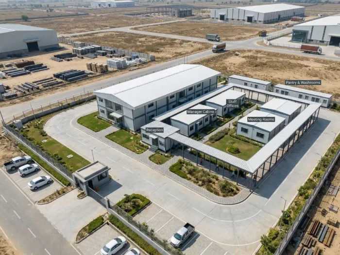 Modular Office Cabins In Kharkhoda For Warehouse And Plant Administration Needs