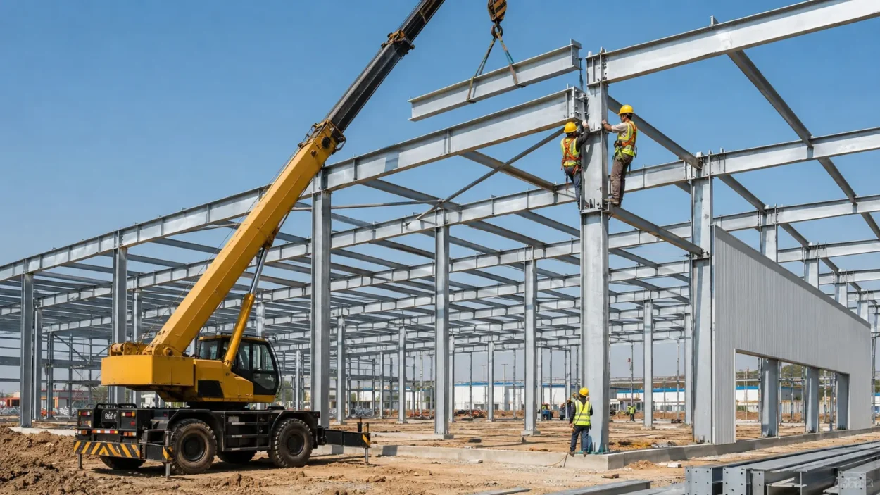 Pre Engineered Building For Warehouse