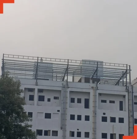 Pre Engineered Multi Storey Hospital Building Metal Tree Min