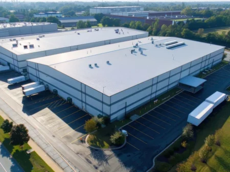 Large Heavy Industrial Rolled Pre Engineered Steel Building