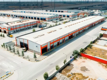 Pre Engineered Logistics Park Export Building