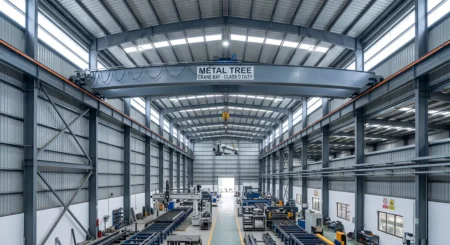 Peb Factory Building With Eot Crane Guide