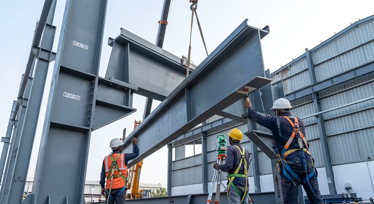 Peb Factory Building With Eot Crane Guide
