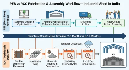 Peb Vs Rcc Construction India 2026