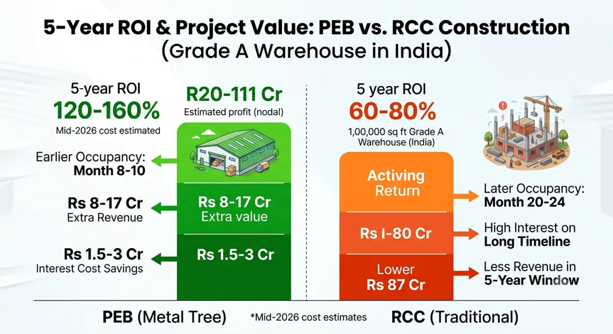 Peb Vs Rcc Construction India 2026