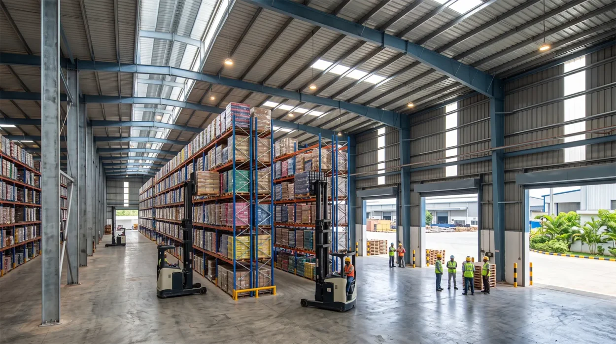 What Is The Peb Warehouse Designing Process To Maximize Space And Lower Energy Costs
